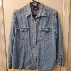 Route 66 Light Blue Denim Shirt